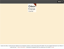 Tablet Screenshot of odeonfirenze.com